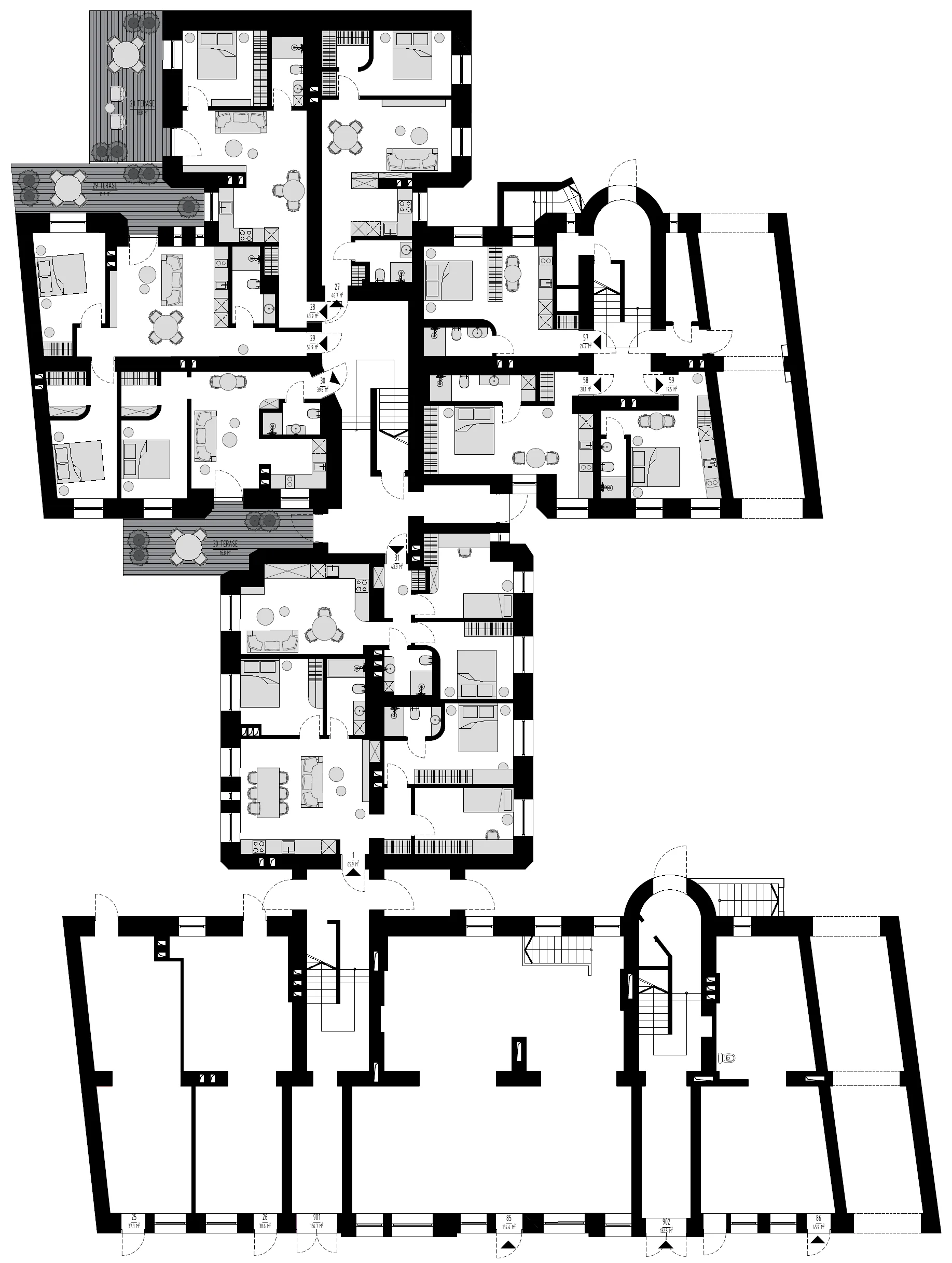 1. stāva plāns