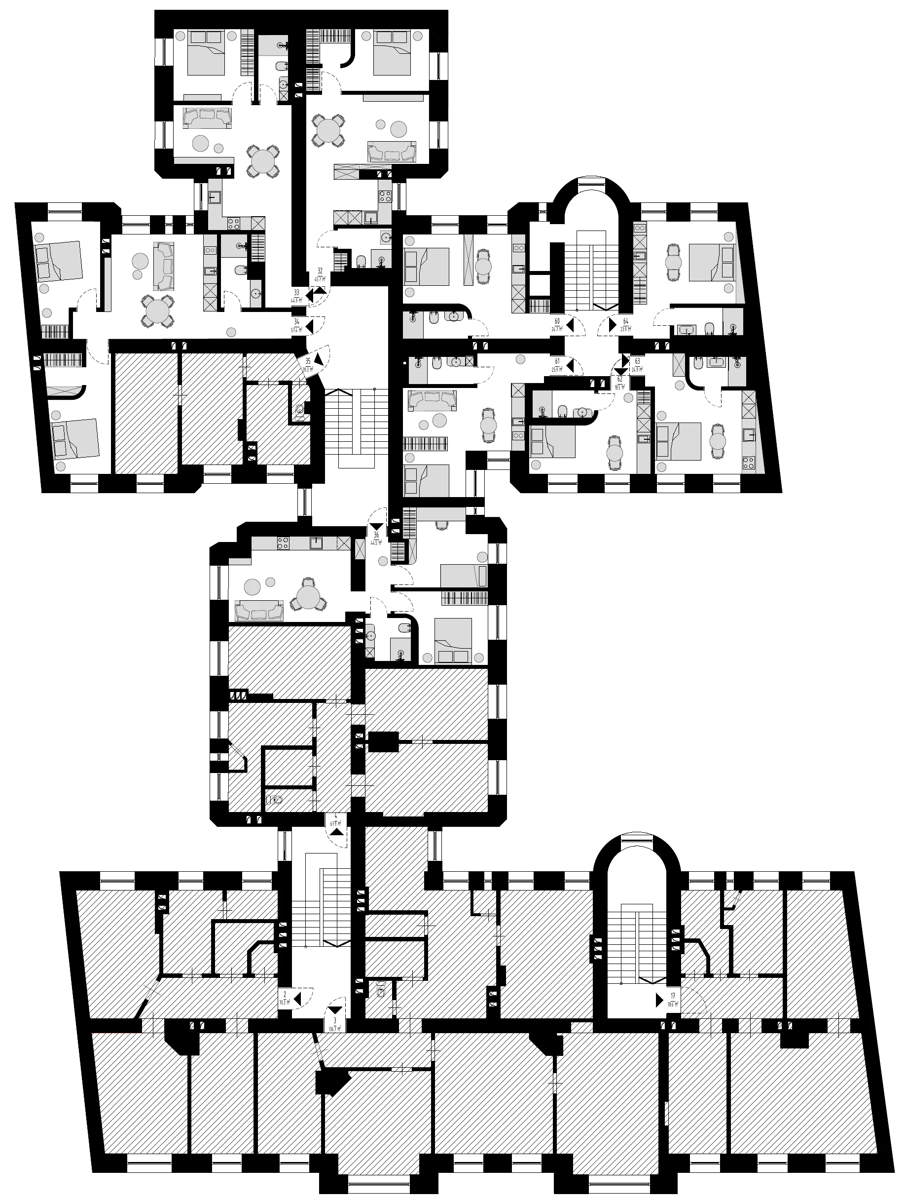 2. stāva plāns