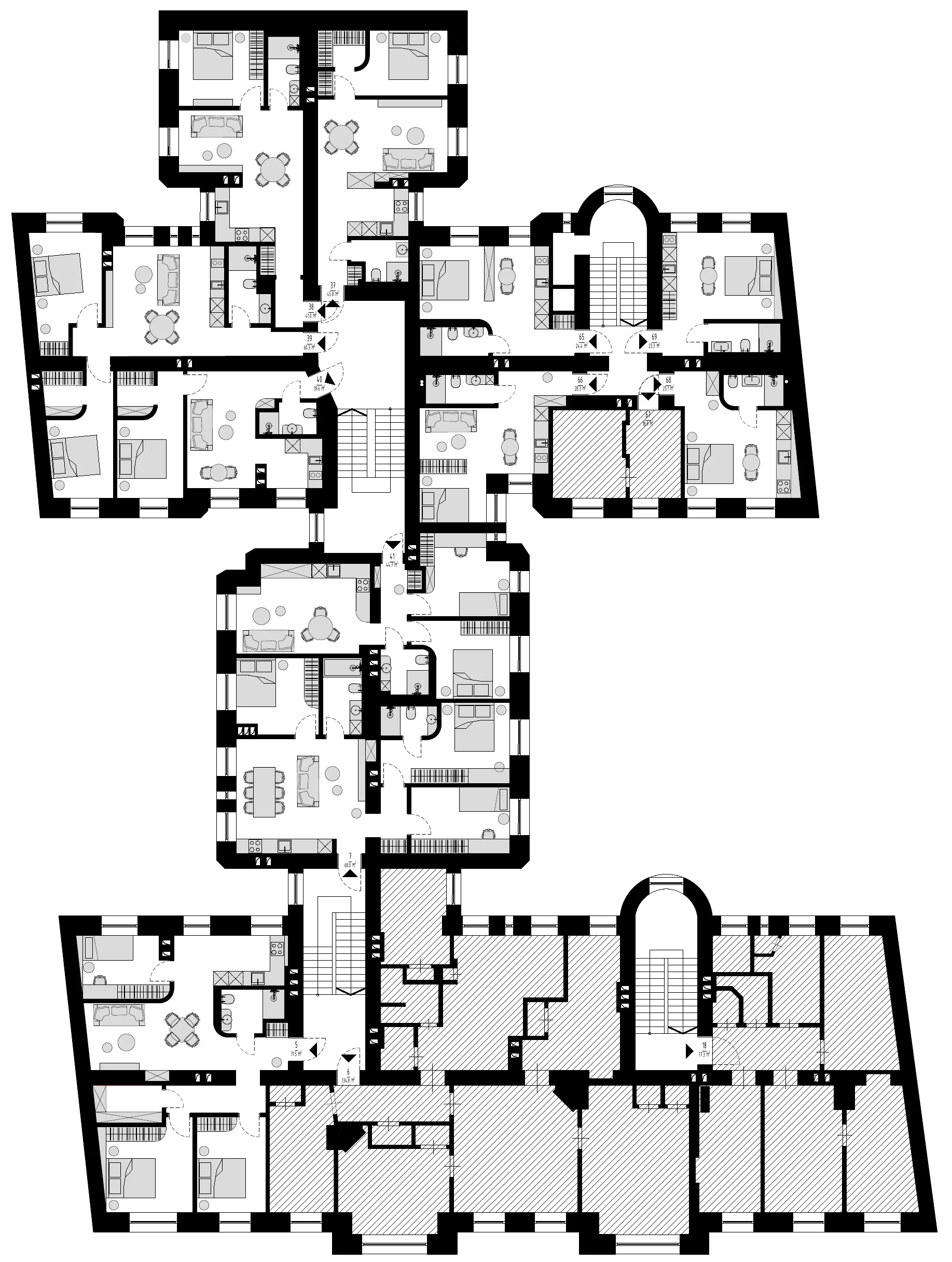 3. stāva plāns