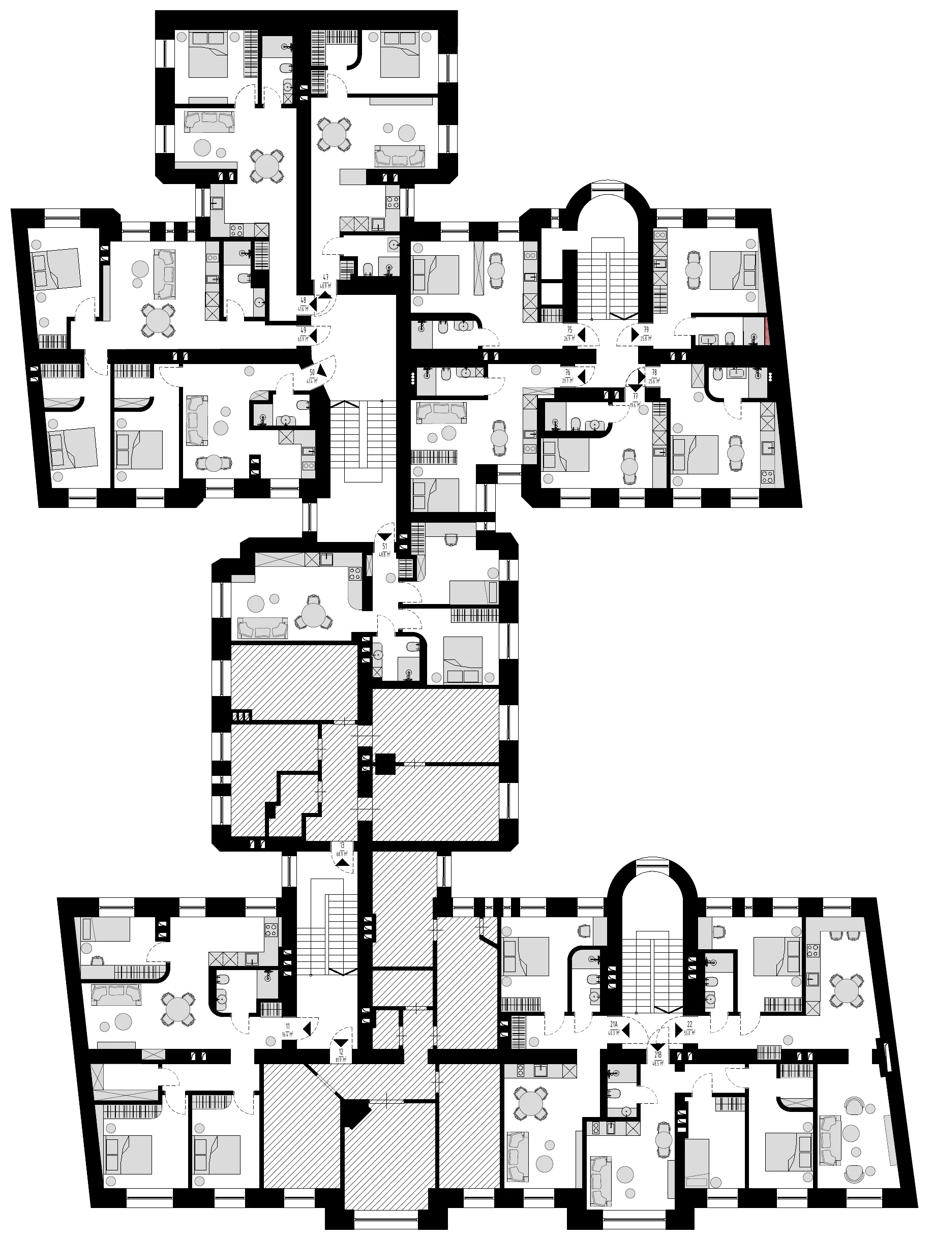 5. stāva plāns