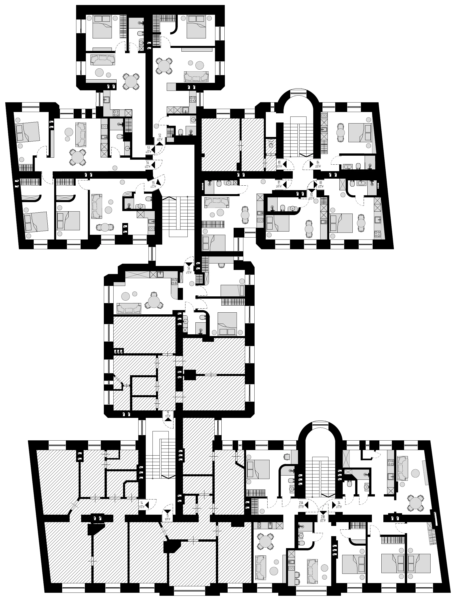 6. stāva plāns